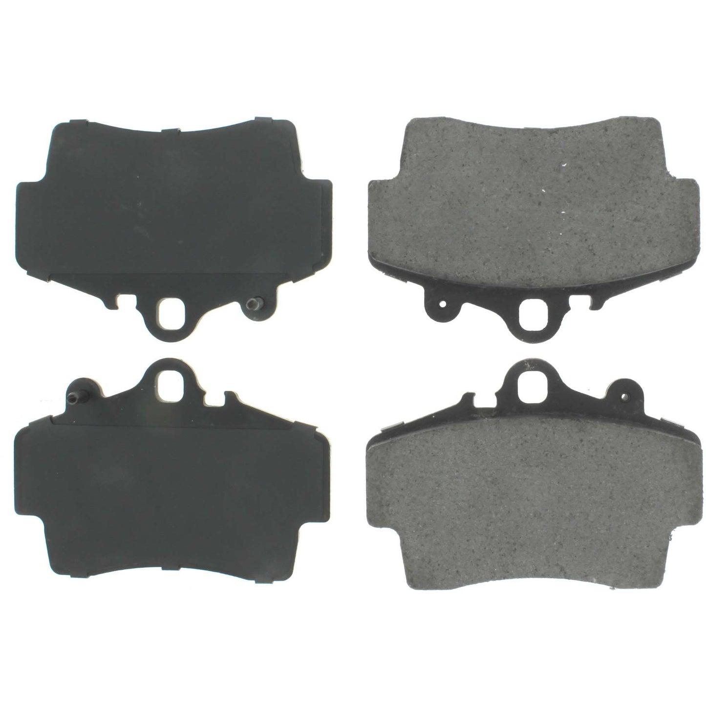 Centric Parts Disc Brake Pad Set Semi-Metallic with Shims for 1997-2008 Porsche Boxster, 2007-2008 Cayman 102.07370