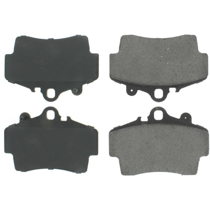Centric Parts Disc Brake Pad Set Semi-Metallic with Shims for 1997-2008 Porsche Boxster, 2007-2008 Cayman 102.07370