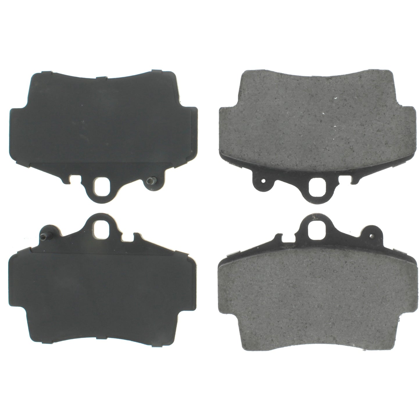 Centric Parts Disc Brake Pad Set Semi-Metallic with Shims for 1997-2008 Porsche Boxster, 2007-2008 Cayman 102.07370