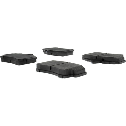 Centric Parts Disc Brake Pad Set Semi-Metallic with Shims for 2008-1999 Porsche 911 2008-1997 Boxster 2012-2010 Boxster 2008-2006 Cayman 2012-2010 102.07380