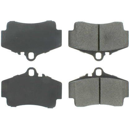 Centric Parts Disc Brake Pad Set Semi-Metallic with Shims for 2008-1999 Porsche 911 2008-1997 Boxster 2012-2010 Boxster 2008-2006 Cayman 2012-2010 102.07380