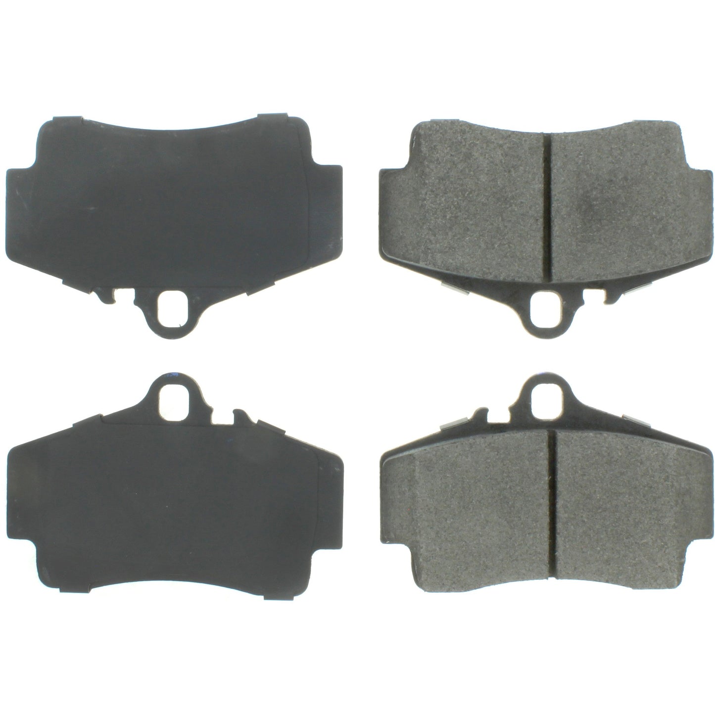 Centric Parts Disc Brake Pad Set Semi-Metallic with Shims for 2008-1999 Porsche 911 2008-1997 Boxster 2012-2010 Boxster 2008-2006 Cayman 2012-2010 102.07380