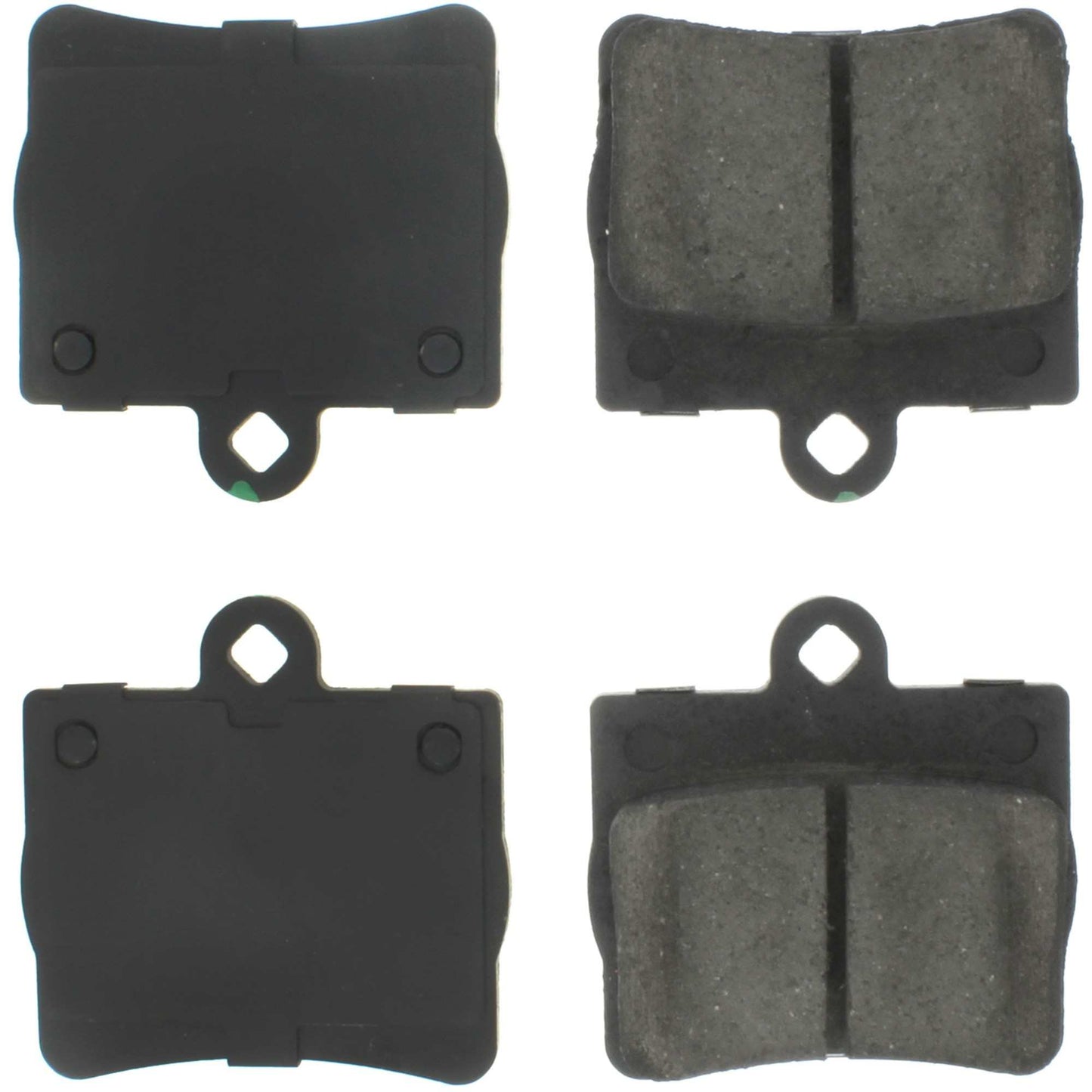 Centric Parts Disc Brake Pad Set Semi-Metallic with Shims for 1995-1996 Mercedes-Benz C220 1998-1997 C230 1995-1994 C280 102.07390