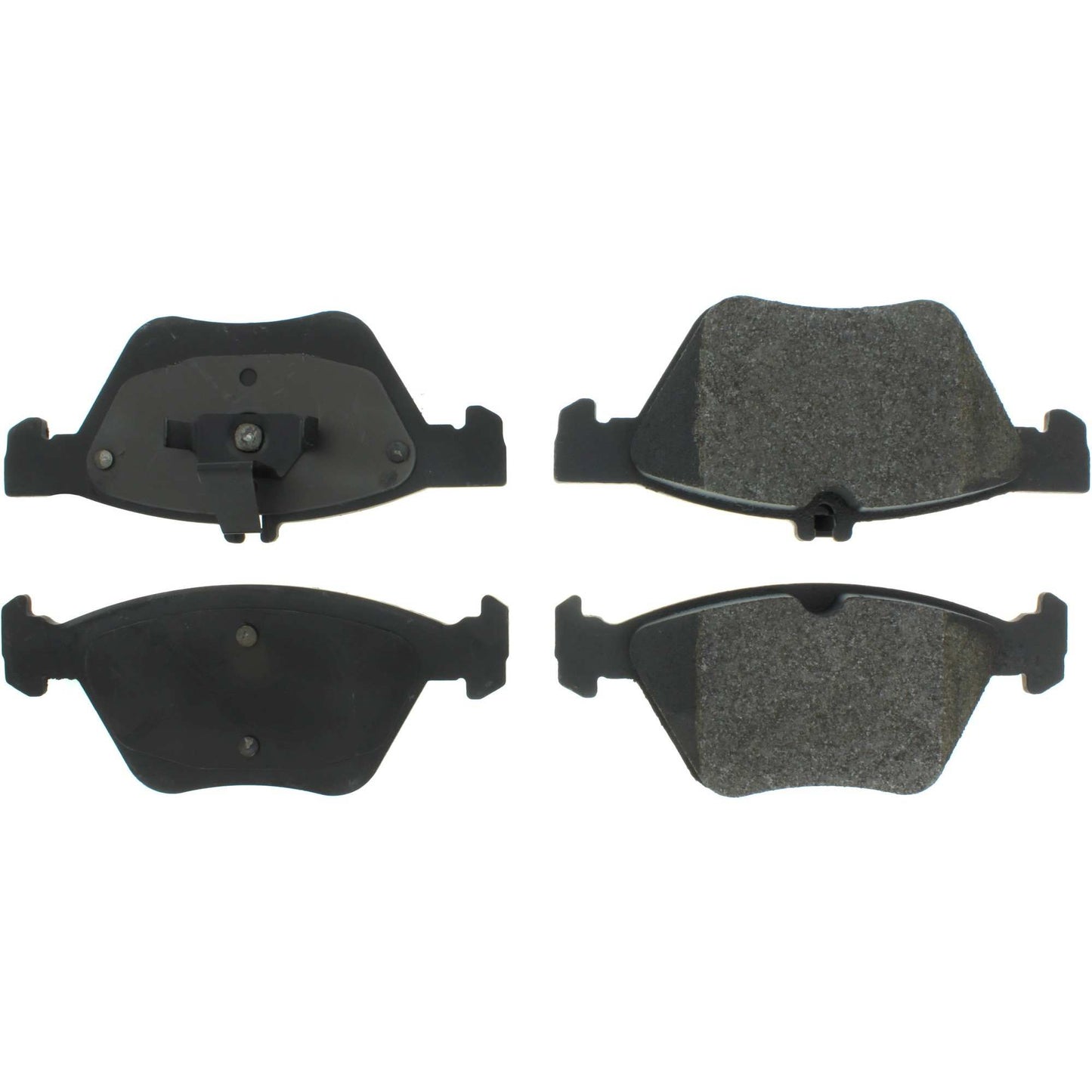 Centric Parts Disc Brake Pad Set Semi-Metallic with Shims for 2004-2008 Chrysler Crossfire 102.07400