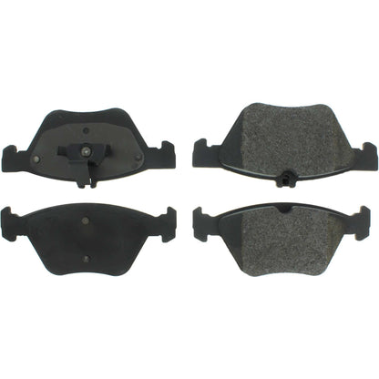 Centric Parts Disc Brake Pad Set Semi-Metallic with Shims for 2004-2008 Chrysler Crossfire 102.07400