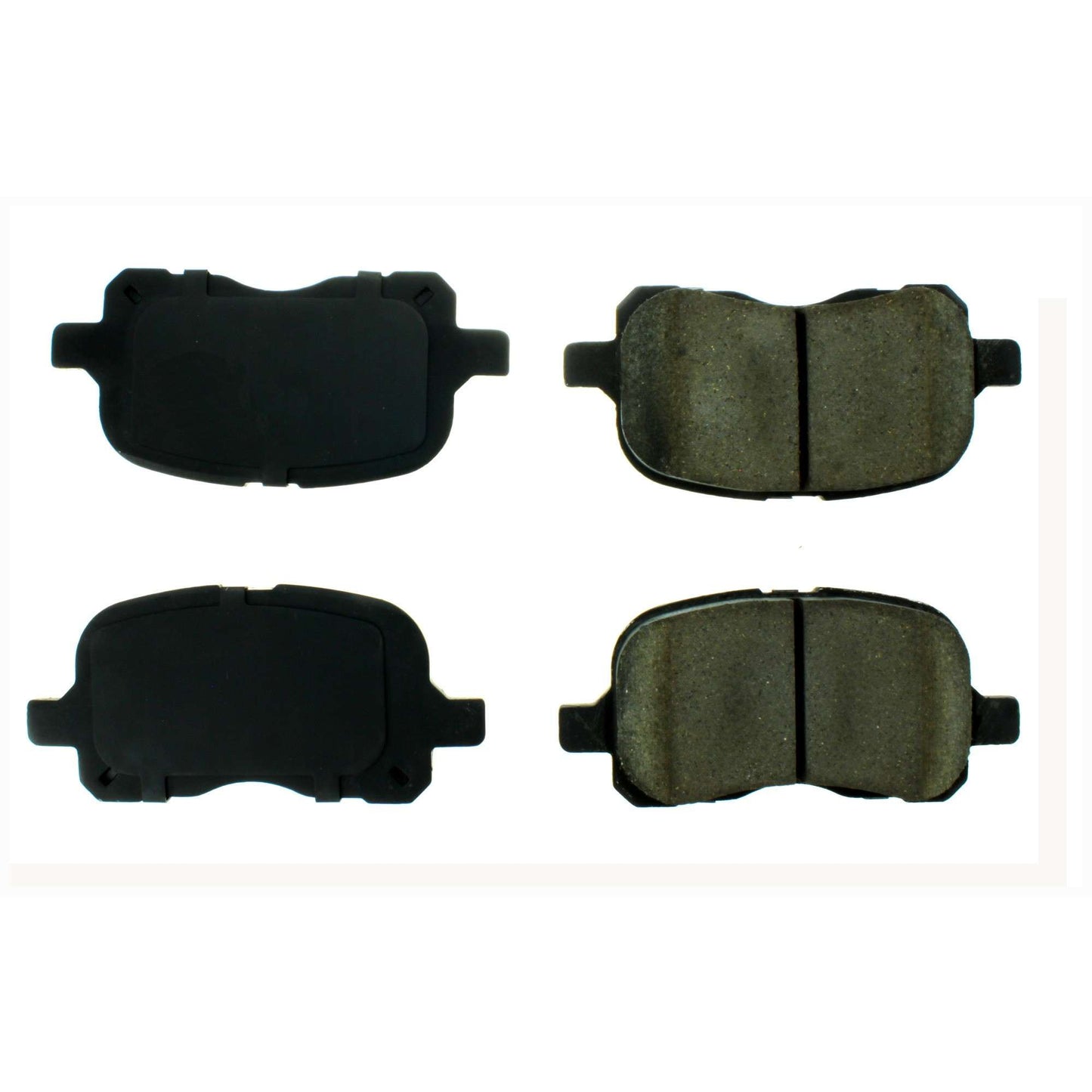 Centric Parts Disc Brake Pad Set Semi-Metallic with Shims for 1998-2002 Chevrolet Prizm Toyota Corolla 102.07410