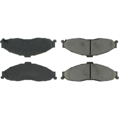 Centric Parts Disc Brake Pad Set Semi-Metallic with Shims for 1998-2002 Chevrolet Camaro Pontiac Firebird 102.07490