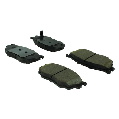 Centric Parts Disc Brake Pad Set Semi-Metallic with Shims for 1998-2003 Mazda 626 Protege 102.07550
