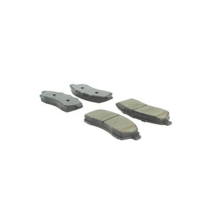 Centric Parts Disc Brake Pad Set Semi-Metallic with Shims for 2000-2005 Ford Excursion, F-250 2000-2004, F-350 1999-2004 102.07570