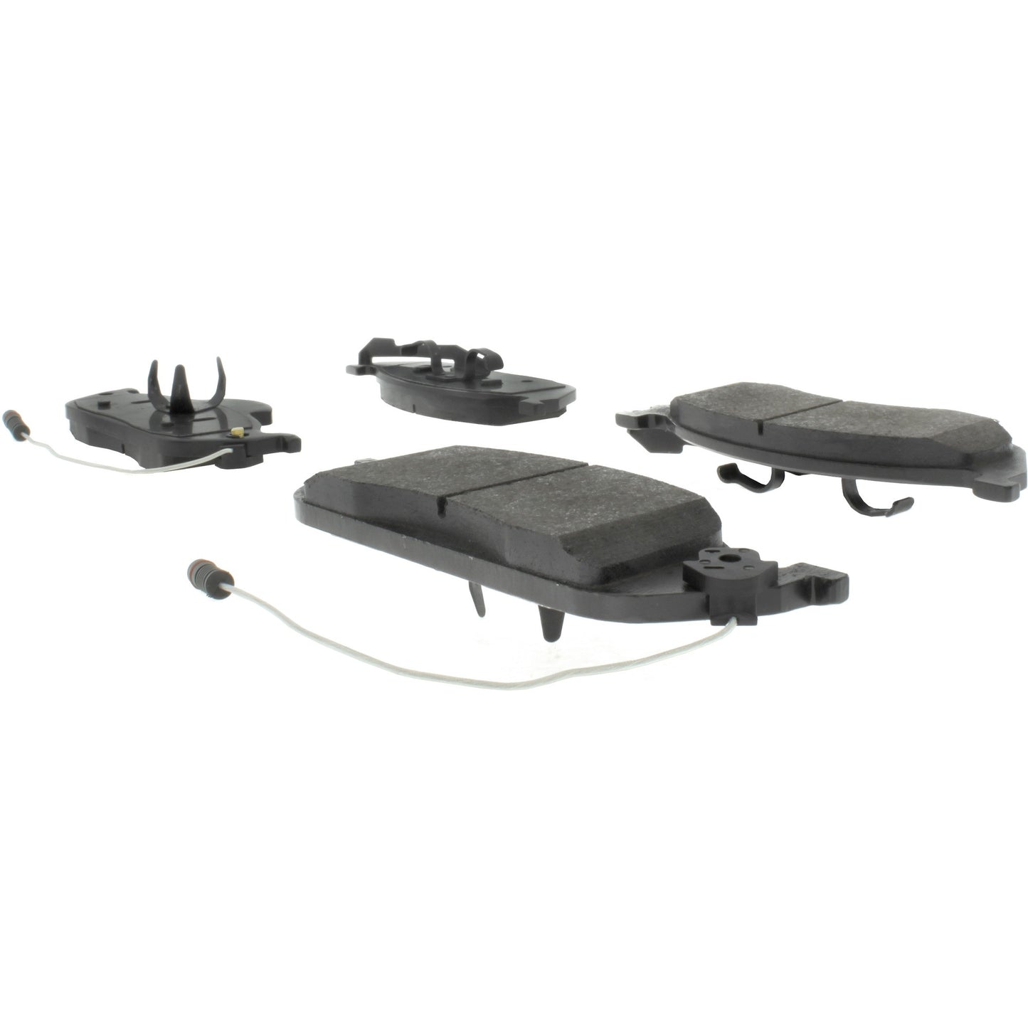 Centric Parts Disc Brake Pad Set Semi-Metallic with Shims for 1998-2005 Mercedes-Benz ML320 ML350 ML430 102.07600