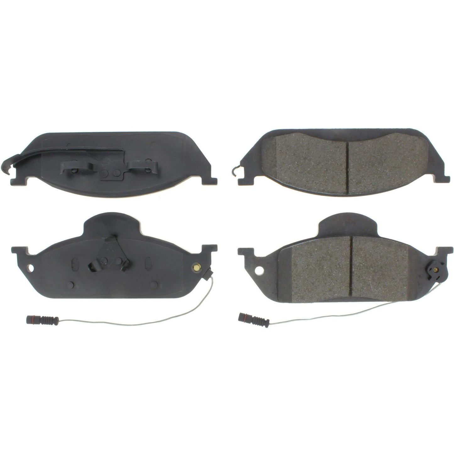 Centric Parts Disc Brake Pad Set Semi-Metallic with Shims for 1998-2005 Mercedes-Benz ML320 ML350 ML430 102.07600