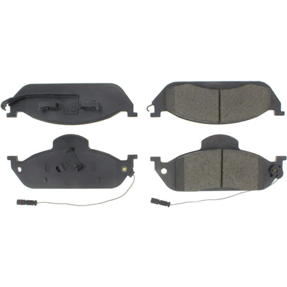 Centric Parts Disc Brake Pad Set Semi-Metallic with Shims for 1998-2005 Mercedes-Benz ML320 ML350 ML430 102.07600