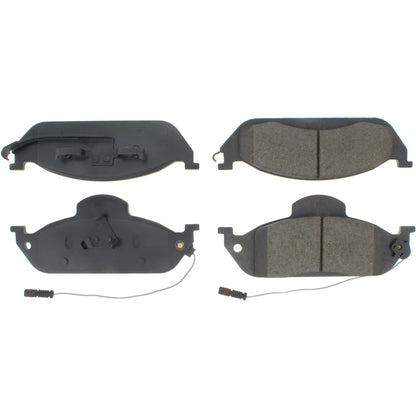 Centric Parts Disc Brake Pad Set Semi-Metallic with Shims for 1998-2005 Mercedes-Benz ML320 ML350 ML430 102.07600