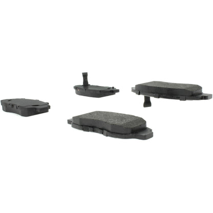Centric Parts Disc Brake Pad Set Semi-Metallic with Shims for 1997-2005 Acura EL, 1998-2002 Honda Accord, 1996-2011 Civic, 2010-2014 Insight 102.07640