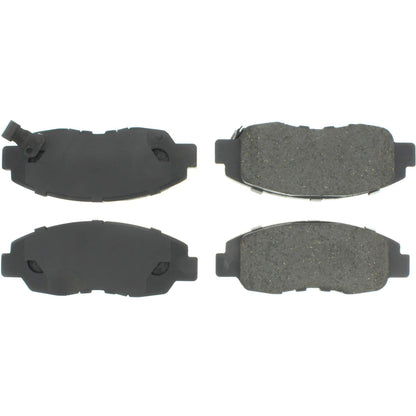 Centric Parts Disc Brake Pad Set Semi-Metallic with Shims for 1997-2005 Acura EL, 1998-2002 Honda Accord, 1996-2011 Civic, 2010-2014 Insight 102.07640
