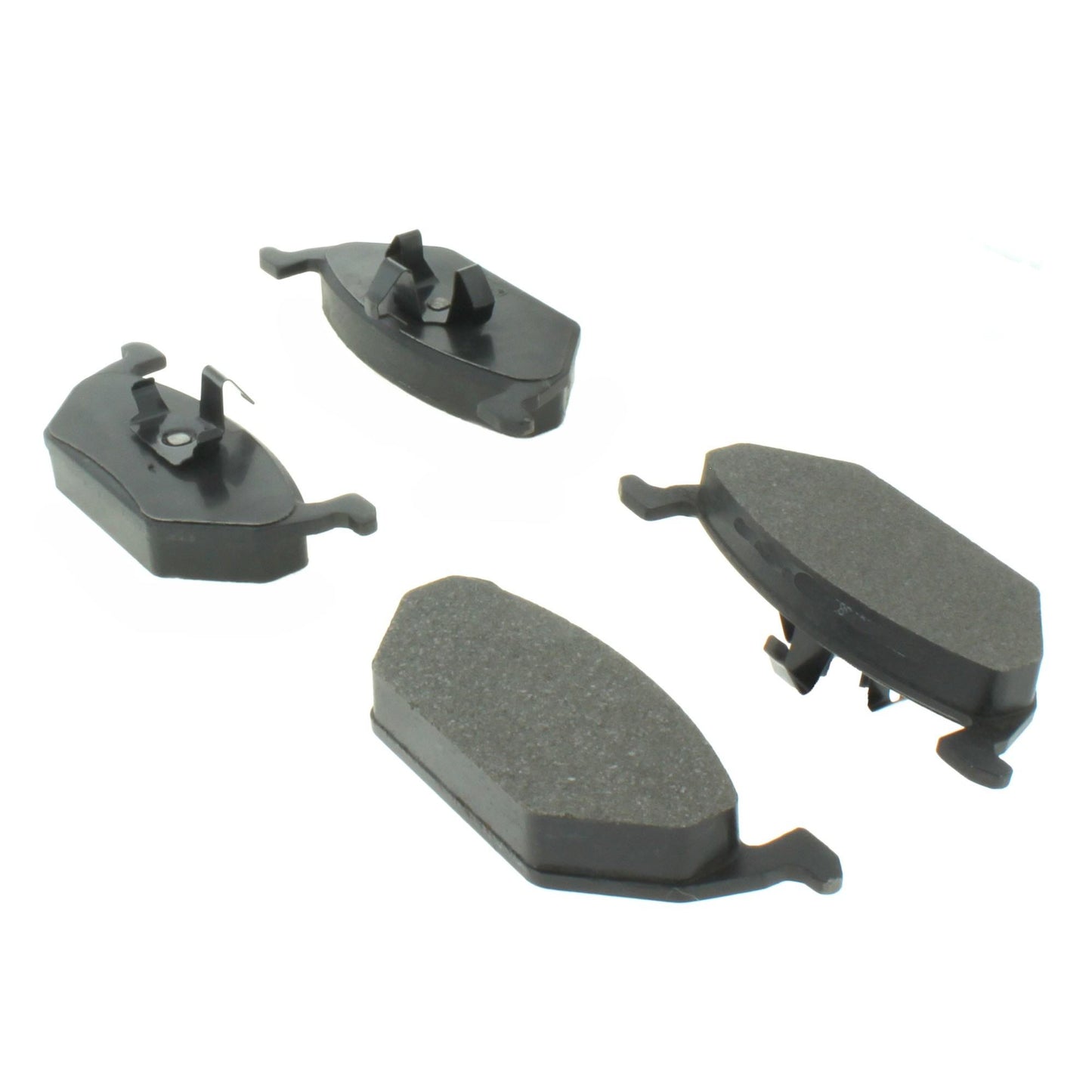 Centric Parts Disc Brake Pad Set Semi-Metallic with Shims for Audi A1 2018-2011, A3 2004-1998 102.07680