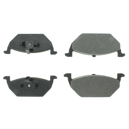 Centric Parts Disc Brake Pad Set Semi-Metallic with Shims for Audi A1 2018-2011, A3 2004-1998 102.07680