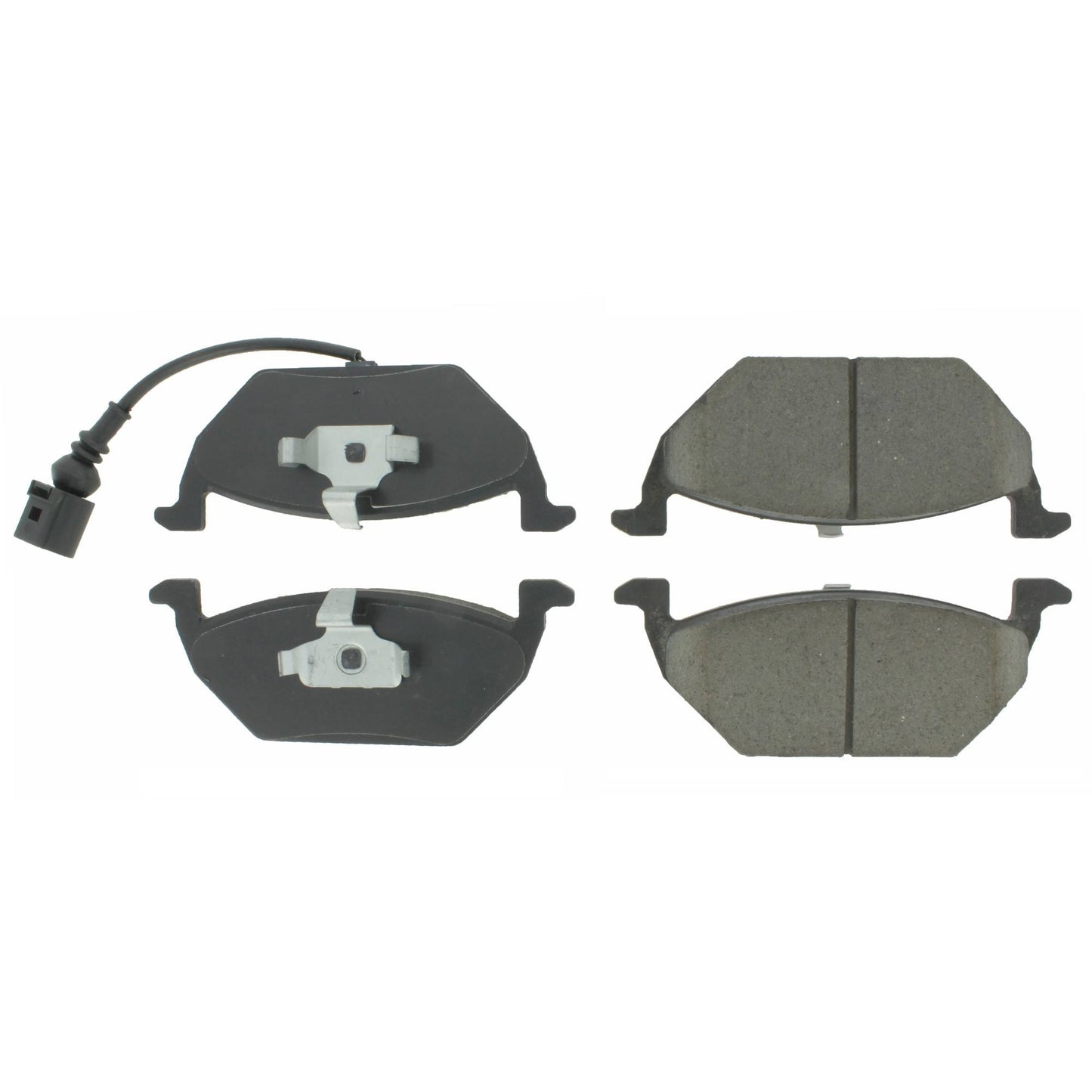 Centric Parts Disc Brake Pad Set Semi-Metallic with Shims for Audi A3 1998-2004 102.07681