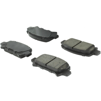 Centric Parts Disc Brake Pad Set Semi-Metallic with Shims for 2000-2009 Subaru Baja Forester Impreza Legacy Outback 102.07700