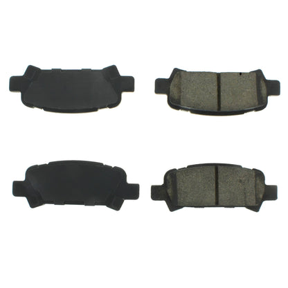 Centric Parts Disc Brake Pad Set Semi-Metallic with Shims for 2000-2009 Subaru Baja Forester Impreza Legacy Outback 102.07700