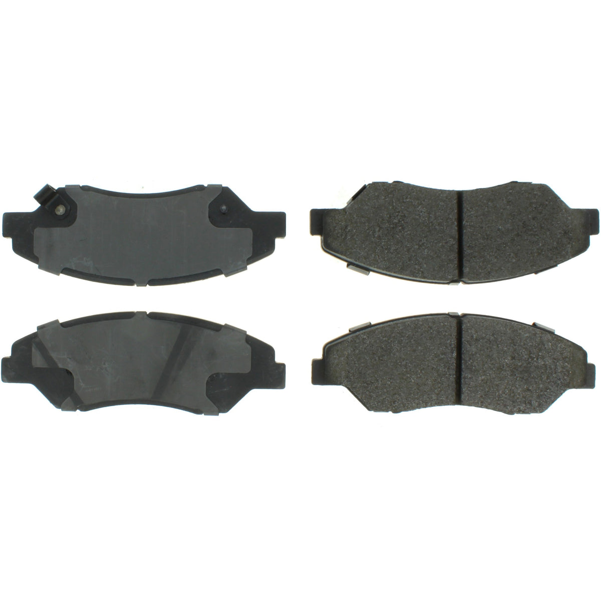 Centric Parts Disc Brake Pad Set Semi-Metallic with Shims for 1998-2002 Kia Sportage 102.07740