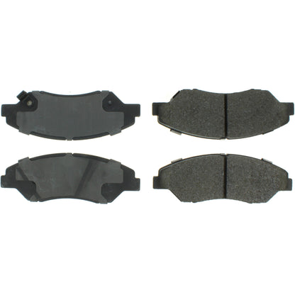 Centric Parts Disc Brake Pad Set Semi-Metallic with Shims for 1998-2002 Kia Sportage 102.07740