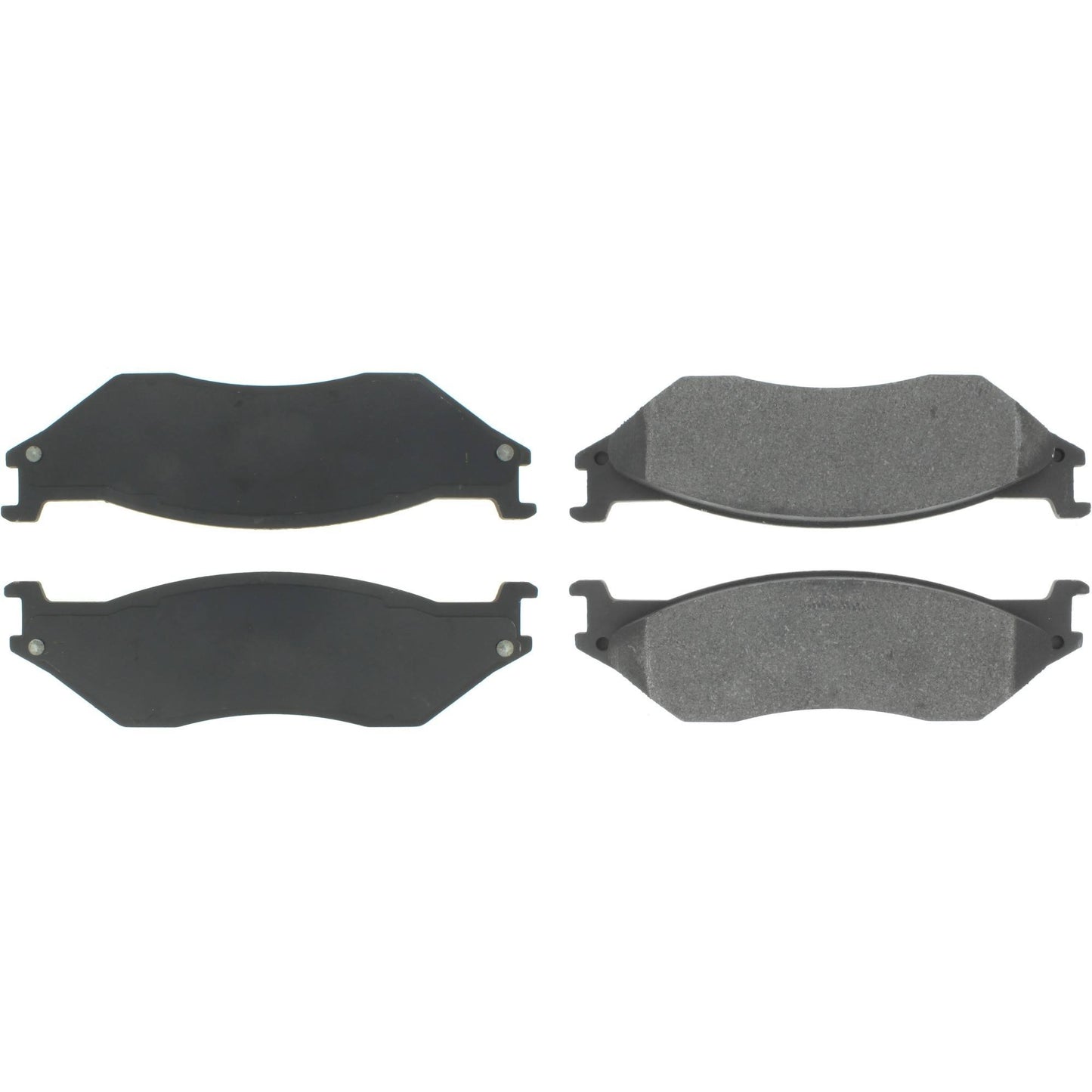 Centric Parts Disc Brake Pad Set Semi-Metallic with Shims for 2002-2010 Ford E-550 Econoline Super Duty, F53, F-450, F-550 102.07770
