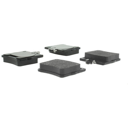 Centric Parts Disc Brake Pad Set C-Tek Semi-Metallic with Shims for 2004-2008 Chrysler Crossfire, 1999-2005 Mercedes-Benz C230/C240/C280, 1996-2013 SLK Models