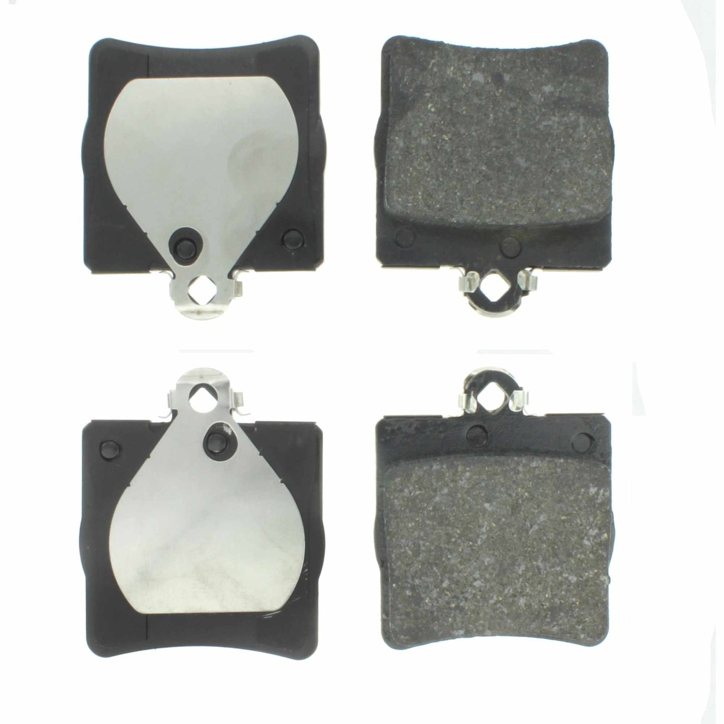 Centric Parts Disc Brake Pad Set C-Tek Semi-Metallic with Shims for 2004-2008 Chrysler Crossfire, 1999-2005 Mercedes-Benz C230/C240/C280, 1996-2013 SLK Models