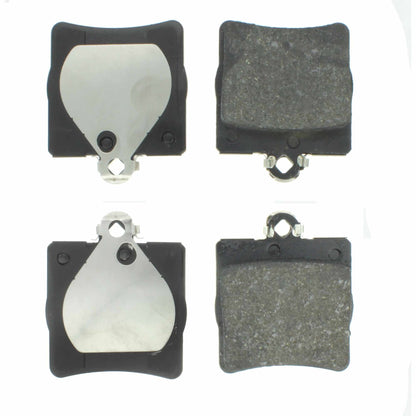 Centric Parts Disc Brake Pad Set C-Tek Semi-Metallic with Shims for 2004-2008 Chrysler Crossfire, 1999-2005 Mercedes-Benz C230/C240/C280, 1996-2013 SLK Models