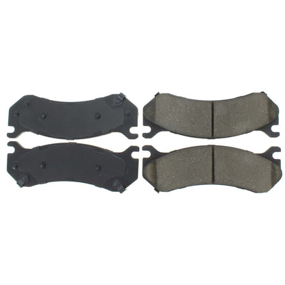 Centric Parts Disc Brake Pad Set Semi-Metallic with Shims for 2000-2008 Chevrolet Silverado 1500