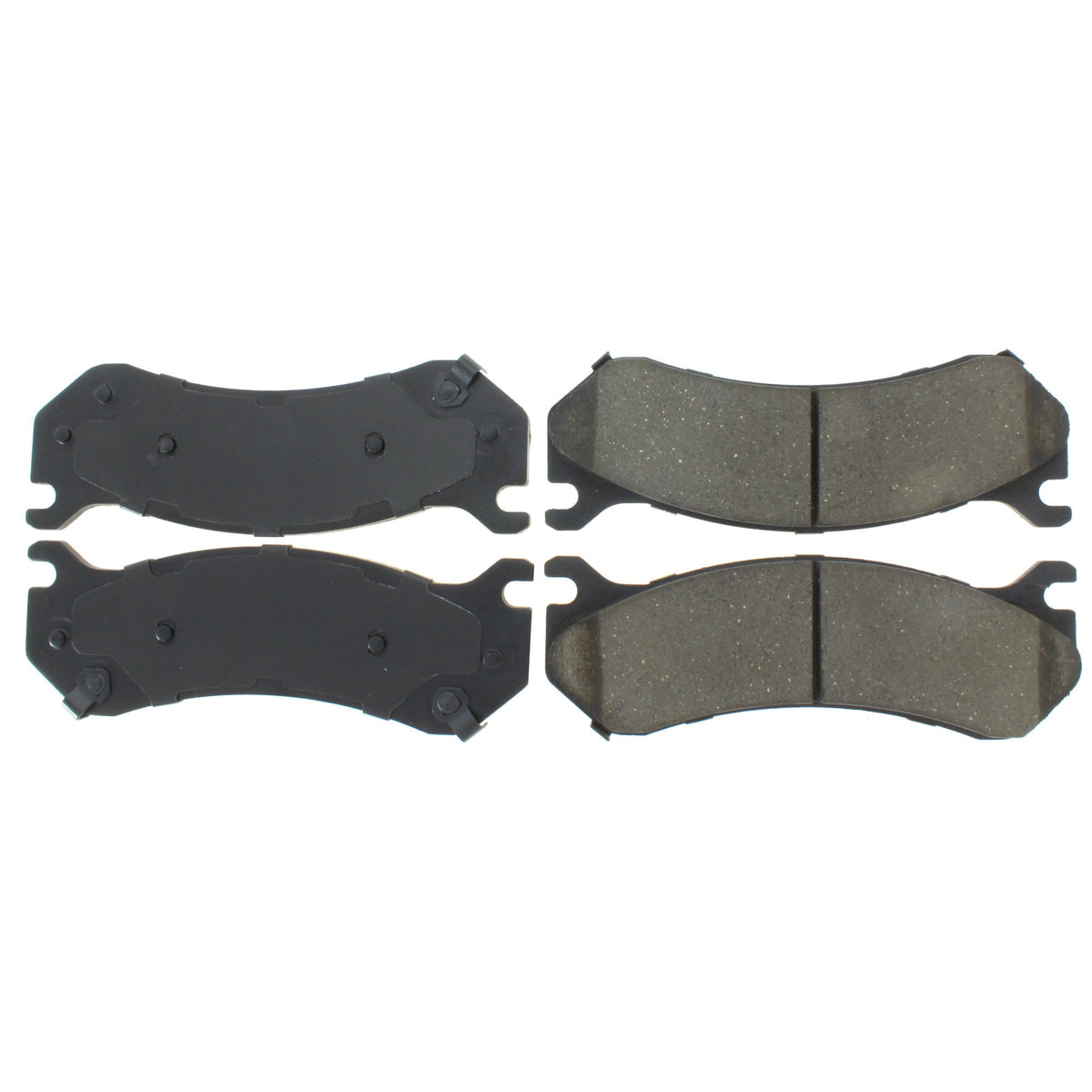 Centric Parts Disc Brake Pad Set Semi-Metallic with Shims for 2000-2008 Chevrolet Silverado 1500