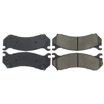Centric Parts Disc Brake Pad Set Semi-Metallic with Shims for 2000-2008 Chevrolet Silverado 1500