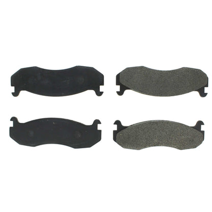 Centric Parts Disc Brake Pad Set Semi-Metallic with Shims for 1996-2001 AM General Hummer 2004-2006 Hummer H1 102.07880