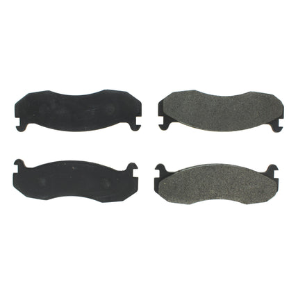 Centric Parts Disc Brake Pad Set Semi-Metallic with Shims for 1996-2001 AM General Hummer 2004-2006 Hummer H1 102.07880