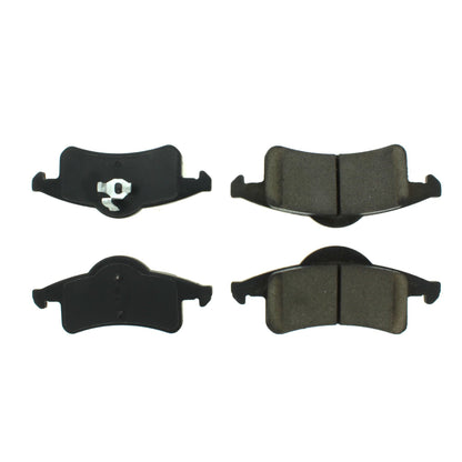 Centric Parts Disc Brake Pad Set Semi-Metallic with Shims for 1999-2004 Jeep Grand Cherokee 102.07910