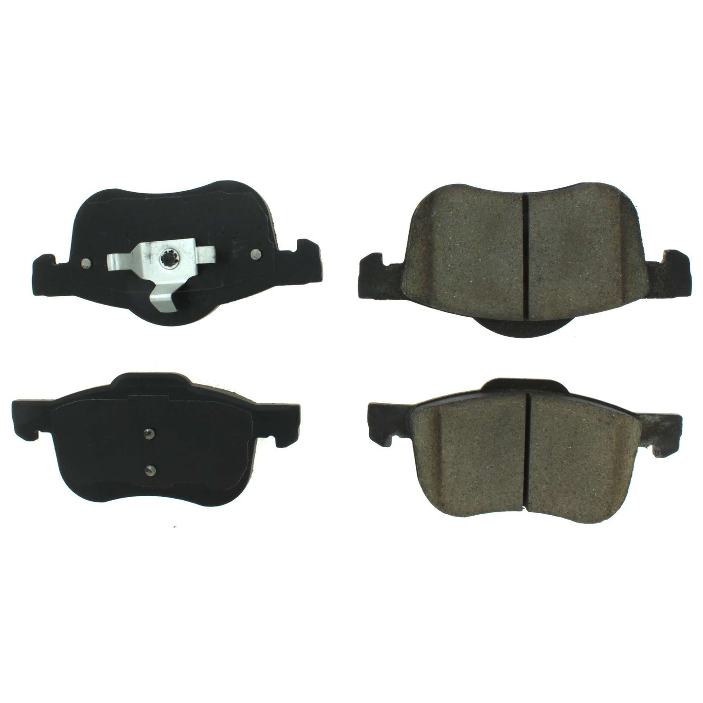 Centric Parts Disc Brake Pad Set Semi-Metallic with Shims for 2001-2009 Volvo S60, 2005 Volvo C70, 2006-2007 Volvo V70, 2007-2010 Volvo XC70