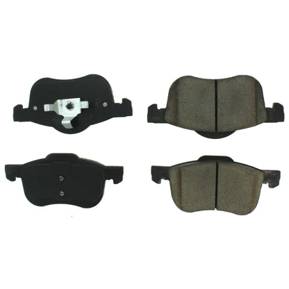 Centric Parts Disc Brake Pad Set Semi-Metallic with Shims for 2001-2009 Volvo S60, 2005 Volvo C70, 2006-2007 Volvo V70, 2007-2010 Volvo XC70