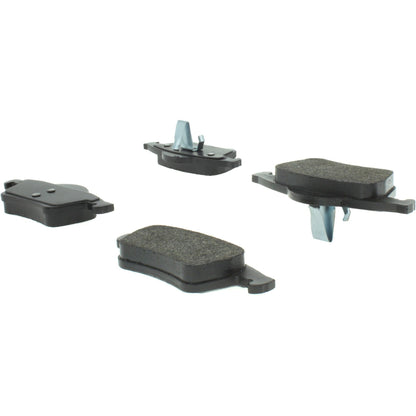 Centric Parts Disc Brake Pad Set Semi-Metallic with Shims for 2001-2009 Volvo S60, 1999-2000 Volvo S70, 1999-2006 Volvo S80, 1999-2007 Volvo V70, 2003-2007 Volvo XC70 102.07950