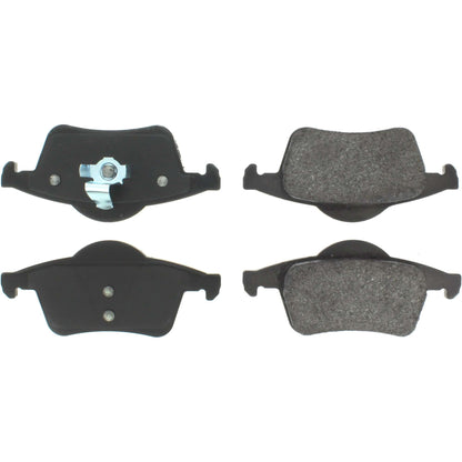 Centric Parts Disc Brake Pad Set Semi-Metallic with Shims for 2001-2009 Volvo S60, 1999-2000 Volvo S70, 1999-2006 Volvo S80, 1999-2007 Volvo V70, 2003-2007 Volvo XC70 102.07950