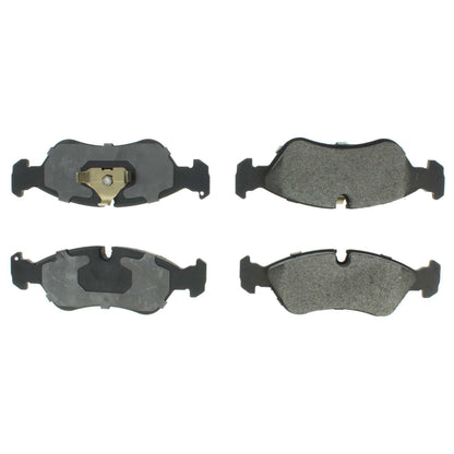 Centric Parts Disc Brake Pad Set Semi-Metallic with Shims for 1999-2002 Daewoo Lanos 102.07960