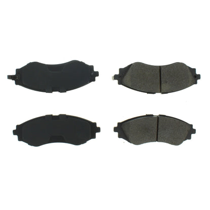 Centric Parts Disc Brake Pad Set Semi-Metallic with Shims for Chevrolet Aveo 2004-2018, Aveo5 2006-2011, Epica 2009
