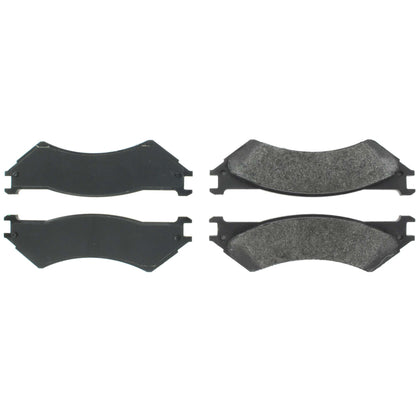 Centric Parts Disc Brake Pad Set Semi-Metallic with Shims for 2000-2007 Ford E-150/E-250/E-350 Econoline 102.08020