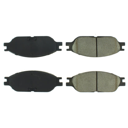Centric Parts Disc Brake Pad Set Semi-Metallic with Shims for 1999-2003 Ford Windstar 102.08030