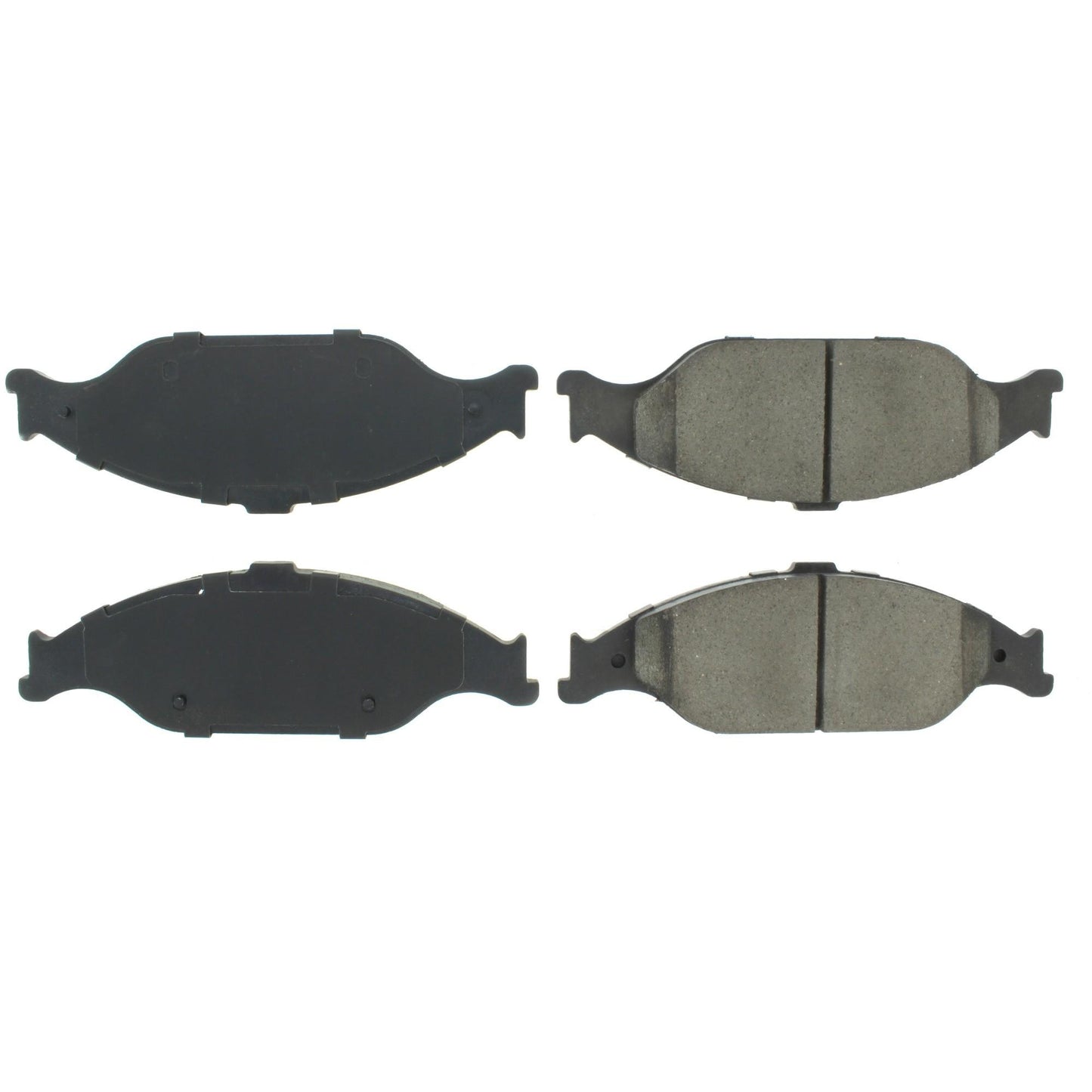 Centric Parts Disc Brake Pad Set Semi-Metallic with Shims for 1999-2004 Ford Mustang 102.08040