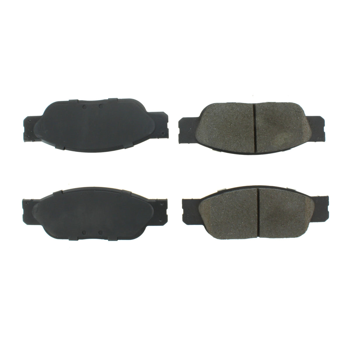 Centric Parts Disc Brake Pad Set Semi-Metallic with Shims for 2005-2002 Ford Thunderbird 2002-2000 Jaguar S-Type 2006-2000 Lincoln LS 102.08050