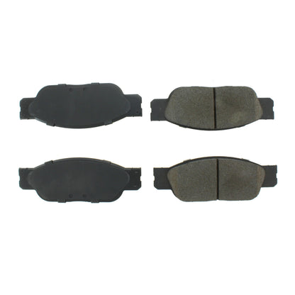 Centric Parts Disc Brake Pad Set Semi-Metallic with Shims for 2005-2002 Ford Thunderbird 2002-2000 Jaguar S-Type 2006-2000 Lincoln LS 102.08050