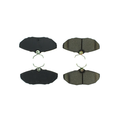 Centric Parts Disc Brake Pad Set Semi-Metallic with Shims for 2001-2002 Dodge Viper, 2002-2005 Ford Thunderbird, 2000-2002 Jaguar S-Type, 2005 XJ8, 2000-2006 Lincoln LS 102.08060