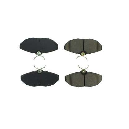 Centric Parts Disc Brake Pad Set Semi-Metallic with Shims for 2001-2002 Dodge Viper, 2002-2005 Ford Thunderbird, 2000-2002 Jaguar S-Type, 2005 XJ8, 2000-2006 Lincoln LS 102.08060
