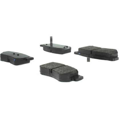 Centric Parts Disc Brake Pad Set Semi-Metallic with Shims for 2001-2010 Hyundai and Kia 102.08130